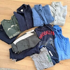J. Crew Crewcuts Huge Lot of Boys Sz XL 12/14 Preppy Tees Sweatshirts Joggers